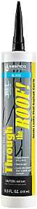 Sashco 14060 Roof Sealant, Black, 10.5 oz, Pack of 12
