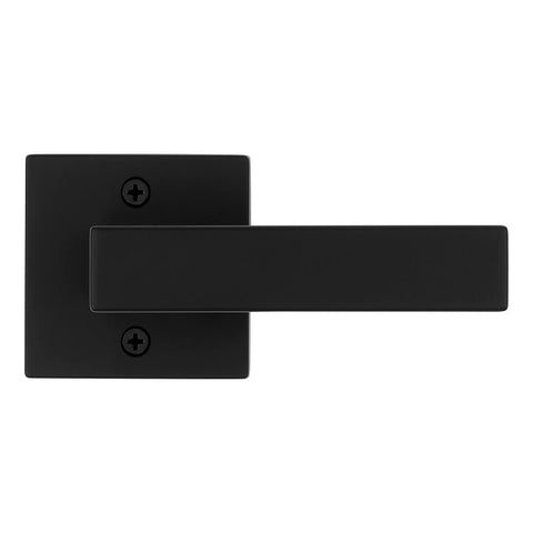 Kwikset Signature Series 720SAL 514 SQT CP Passage Lever, Matte, Zinc, Residential, Left, Right Hand, 1 Grade