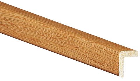 Inteplast Group 205 Series 42050800806 Outside Corner Molding, 8 ft L, 15/16 in W, Polystyrene, Majestic Oak, Pack of 14