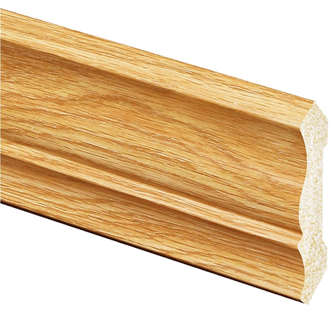 Inteplast Group 51 Series 40510800806 Crown Molding, Polystyrene, Majestic Oak, Pre-Finished, Pack of 14
