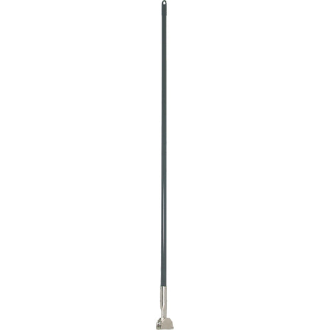 Birdwell 519-4 Mop Handle, 15/16 in Dia, 60 in L, Snap-On, Metal/Plastic/Vinyl, Black