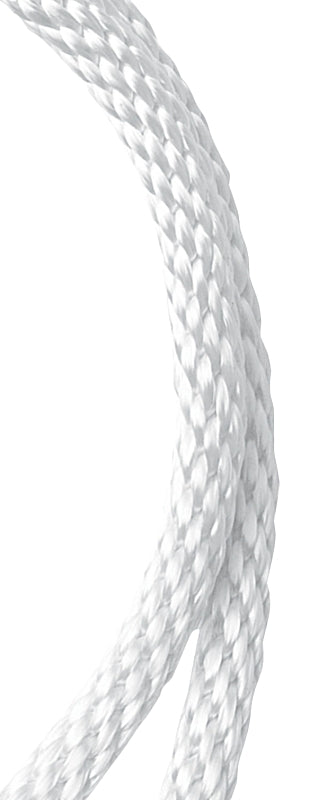 Baron 39001 Rope, 3/16 in Dia, 475 ft L, 83 lb Working Load, Nylon/Poly, White