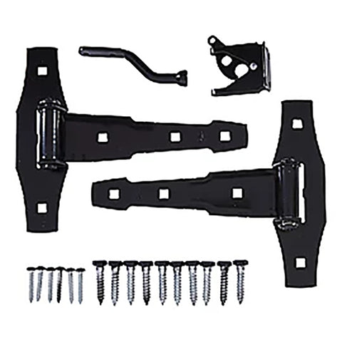 Stanley Hardware V1299 Series S827-626 Ornamental Gate Kit, Steel, Black, 19-Piece
