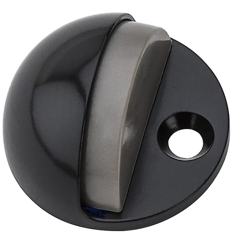 National Hardware N327-612 Door Stop, 1-25/32 in Dia Base, Aluminum/Zinc, Oil-Rubbed Bronze