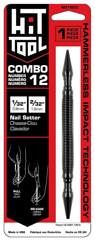 Hit Tool NS12HF Combo Kit, Steel, Black-Oxide