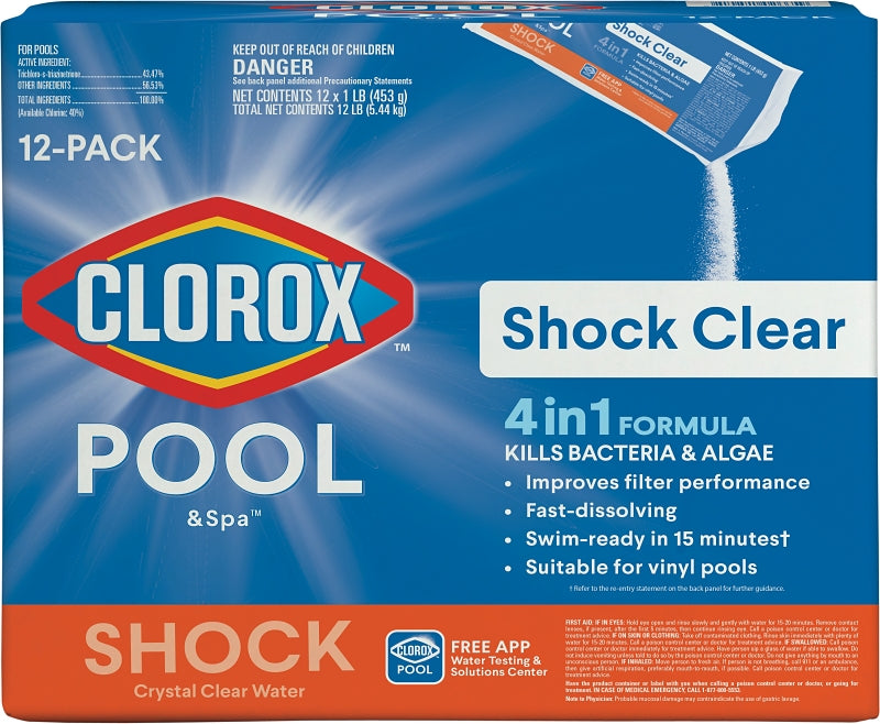 CLOROX Pool & Spa Shock Clear Chemical - Thumbnail 2