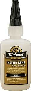 Titebond 6201 Wood Glue, Clear, 2 oz Bottle