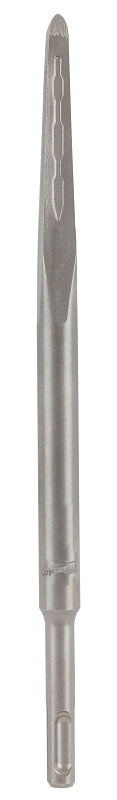 Milwaukee SDS-PLUS SLEDGE 48-62-6050 Chisel Bit, 1 in W Tip, Bull Point Tip, 3/8 in Dia Shank, SDS Plus Shank