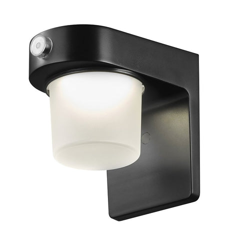 globe 17000187 Dusk-to-Dawn Patio Security Flood Light, LED Lamp, Daylight Light, 1000 Lumens, 4000 K Color Temp