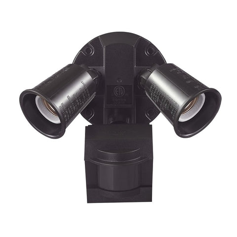 globe 17000268 Security Flood Light, 120 W, Bronze Fixture
