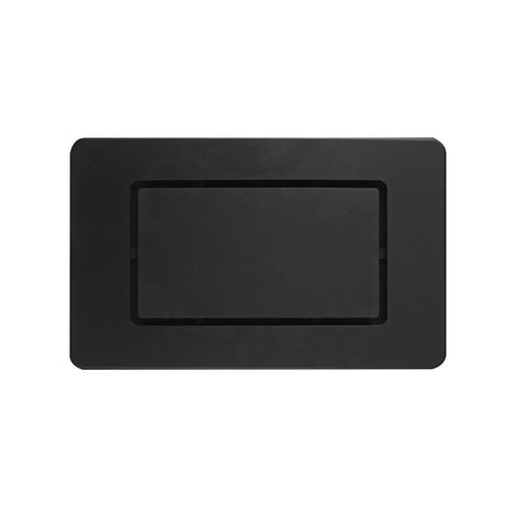 Heath Zenith 18000204 Doorbell Button with Chime, Wired, Plastic, Black