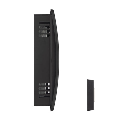 Heath Zenith 18000204 Doorbell Kit, Wired, Plastic, Black