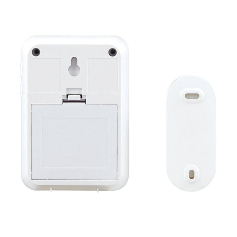 globe 18000152 Doorbell Kit, Wireless, 3 V, 85 dB, White