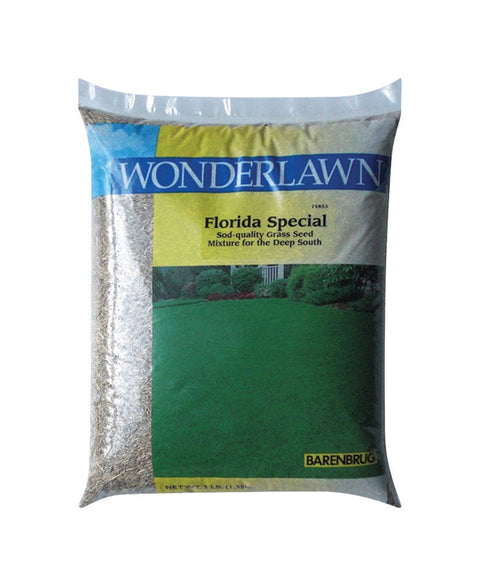 Barenbrug Wonderlawn Florida Special Deep South Mix Sun & Shade Grass Seed 3 lb.