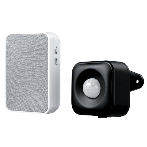 Heath Zenith 18000208 Smart Doorbell Motion Sensor, Plastic, Black/White