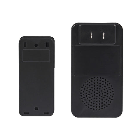 Heath Zenith 18000154 Door Chime Bell, Wireless, Black/White