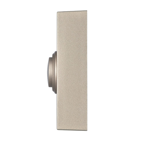 Heath Zenith 18000219 Doorbell Pushbutton, Wireless, Plastic, Silver, Unlighted