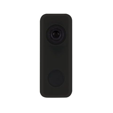Heath Zenith 18000149 Pushbutton Doorbell, Wireless, Rectangular, Black