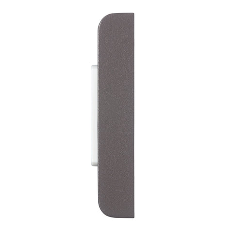 Heath Zenith 18000218 Doorbell Pushbutton, Wired, Metal, Brown, Lighted