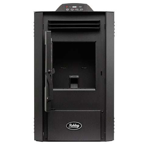 Ashley Hearth AP5613-P Pellet Stove with 50 lb Hopper, 18-1/2 in W, 21.3 in D, 33.9 in H, 30,000 Btu/hr Heating