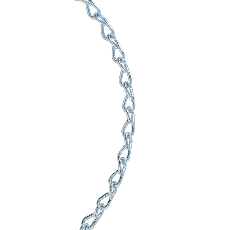 Baron 45962 Single Loop Chain, 10 ft L, Low Carbon Steel, Galvanized/Z ...