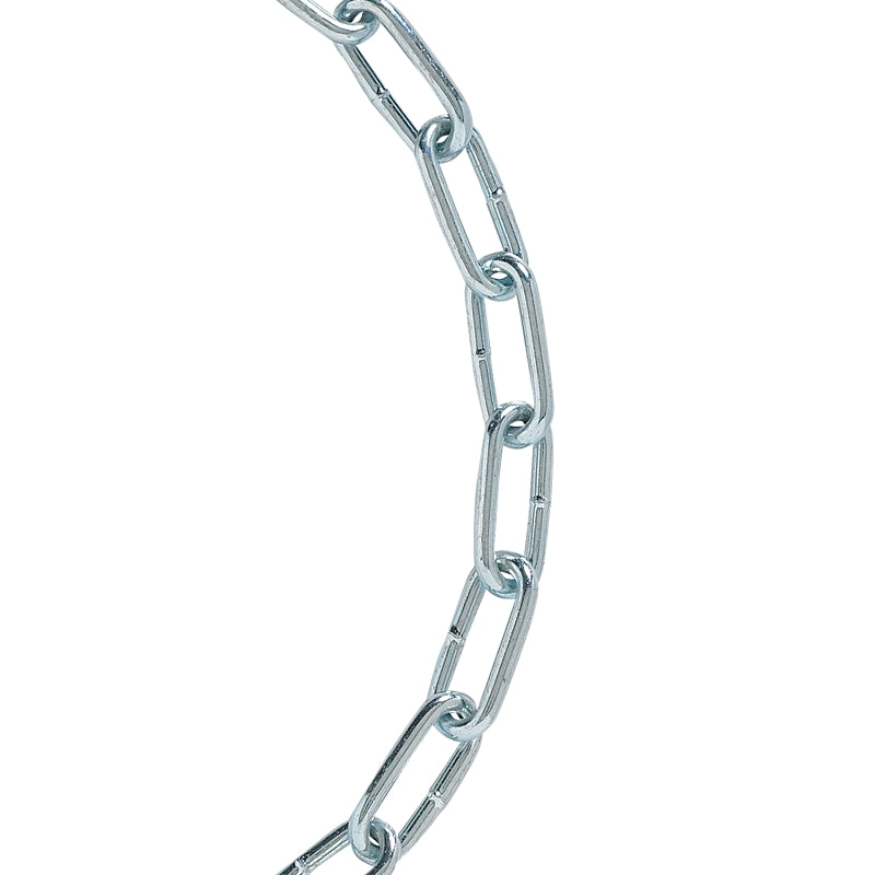 Baron 46184 Straight Link Chain, 10 ft L, 520 lb Working Load, Low Car ...