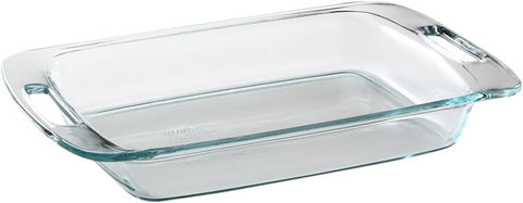 Pyrex 1085782 Baking Dish, 3 qt, Glass, Dishwasher Safe: Yes, Pack of 4
