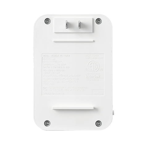 Heath Zenith 18000324 Contemporary Style Plug-In Door Chime Kit, Wireless, 85 dB