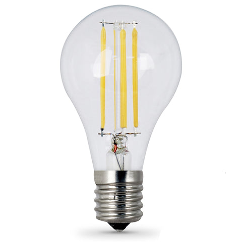 Feit Electric BPA1575N/850/FIL/2 Filament LED Bulb, General-Purpose, A15 Lamp, 75 W Equivalent, E17 Lamp Base, Dimmable