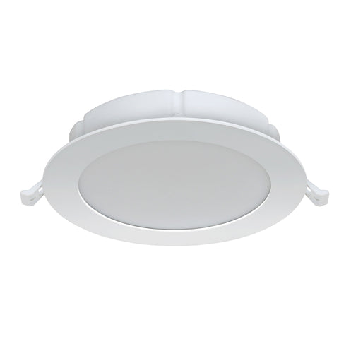 Feit Electric LEDR6XT/RGBW/CA/AG Recessed Downlight, 15 W, 120 V, LED Lamp, Aluminum, White