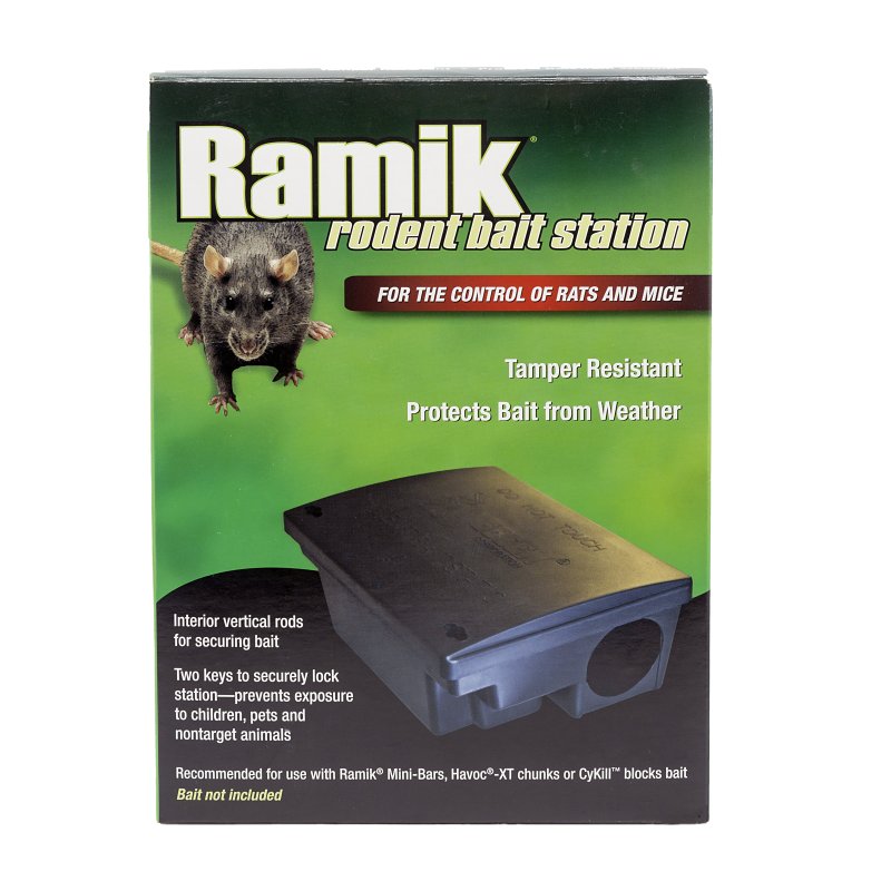 Ramik 000550 Rodent Bait Station, 2 -Opening – Shell Lumber and Hardware