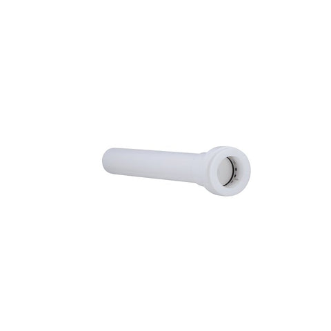 Insta-Plumb 40-12IPK Pipe Extension Tube, 1-1/2 in, 12 in L, Push-To-Connect, Plastic, White