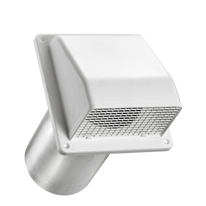 Lambro 606WTP Air Intake Louver Vent, 6 in Dia, Plastic, White – Shell ...