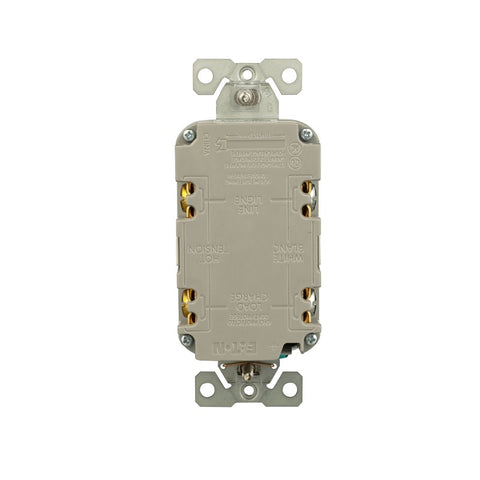 RECEPTACLE GFCI WHITE 20A 125V
