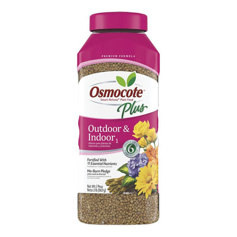 Osmocote Smart-Release 2345012 Plant Food, 2 lb Bag, Solid, 15-9-12 N-P-K Ratio