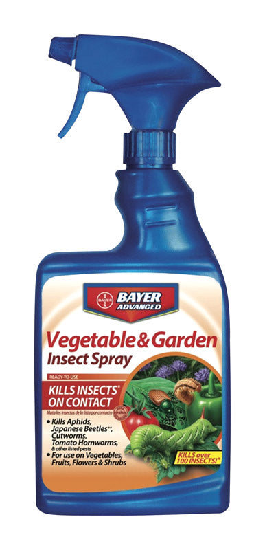Bayer Advanced Vegetable & Garden Spray Insect Killer For Aphids, Japanese Beetles and Other Inse