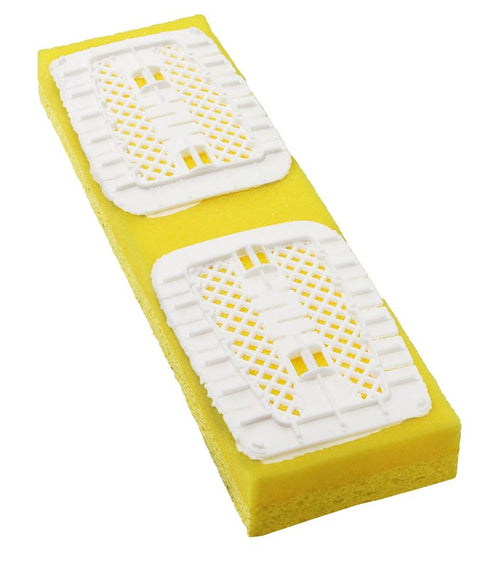 Libman Big Gator 3959 Mop Refill, Snap-On, Sponge, Yellow