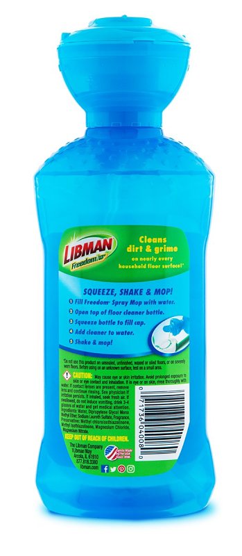 Clea Shell Libman Freedom 4008 Multi-Surface Cleaner, 16 oz, Liquid, Citrus, Clea ...