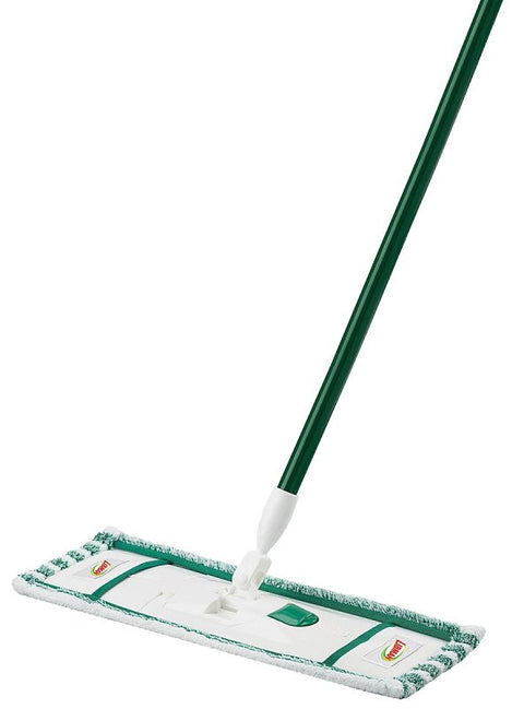 Libman 117 Wet and Dry Mop, 52 in L, Microfiber Mop Head, Steel Handle, Pack of 6