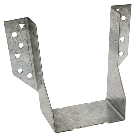 Simpson Strong-Tie HU HU46Z Joist Hanger, 5-3/16 in H, 2-1/2 in D, 3-9/16 in W, 4 x 6 in, Steel, ZMAX, Pack of 50