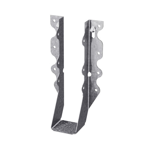 Simpson Strong-Tie LU Series LU28 Joist Hanger, 6-3/8 in H, 1-1/2 in D, 1-9/16 in W, 2 x 8 in, Steel, Galvanized/Zinc, Pack of 100