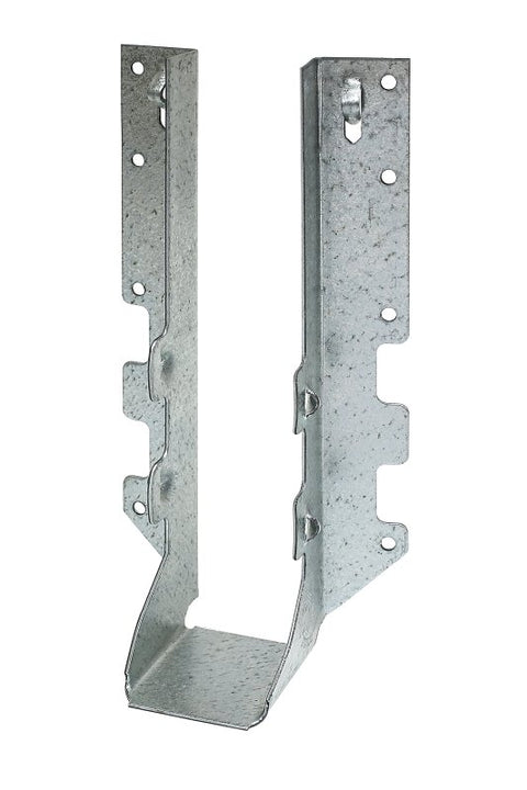 Simpson Strong-Tie LUS Series LUS210Z Joist Hanger, 7-13/16 in H, 1-3/4 in D, 1-9/16 in W, Steel, ZMAX, Face, Pack of 50