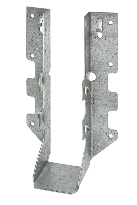 Simpson Strong-Tie LUS Series LUS28Z Joist Hanger, 6-5/8 in H, 1-3/4 in D, 1-9/16 in W, 2 x 8 in, Steel, ZMAX, Face, Pack of 50
