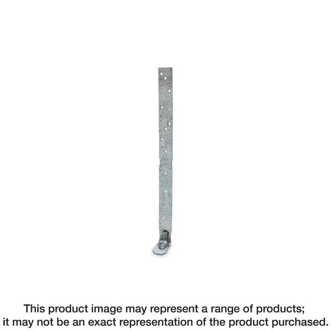 Simpson Strong-Tie META META16 Truss Anchor, 12 in L, Steel, Zinc Galvanized, Pack of 100