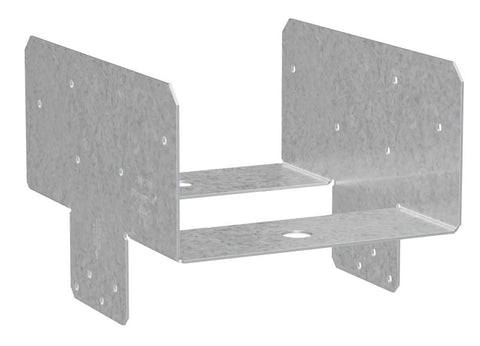 Simpson Strong-Tie PCZ PC6Z Post Cap, 6 x 6 in Post/Joist, Steel, ZMAX, Pack of 10
