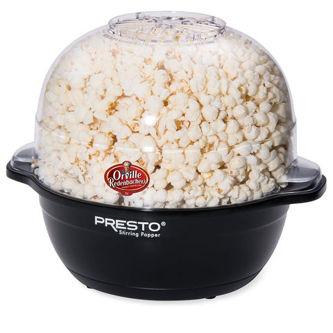 Presto Orville Redenbacher's Series 05204 Popcorn Popper, 6 qt Kernel, 900 W, Pack of 2
