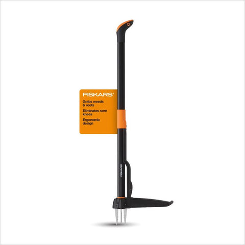 Fiskars 39.25 in. Stainless Steel Weeder Aluminum Handle