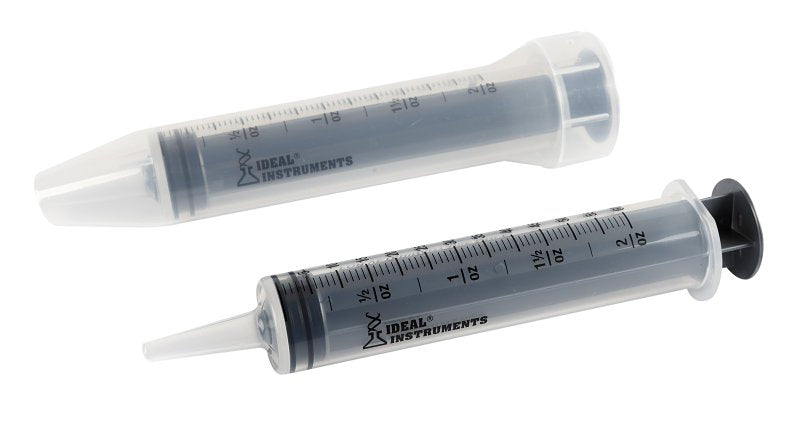 Ideal 9495 Disposable Syringe and Combo, 60 cc, Polypropylene – Shell ...