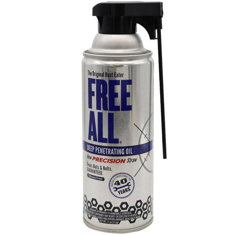 Free All RE12-RS Deep Penetrating Oil, Clear Mist, 11 oz Aerosol Can