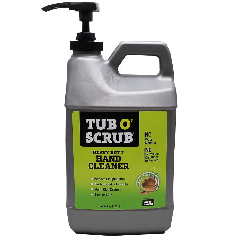 Tub O'Scrub TS64 Hand Cleaner, Liquid, White, Mild Citrus, 0.5 gal Bot ...